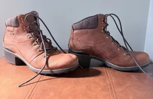 Merrell Chateau Mid Lace Waterproof Leather Boots | Size 10.5 thumbnail 1