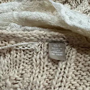 Anthropologie Knitted and Knotted Lace Knit Sweater Vest Women’s Small thumbnail 3