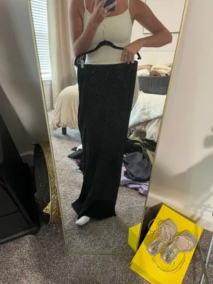 Black Maxi Skirt Size L thumbnail 4