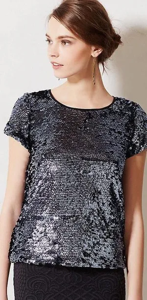Leifsdottir Sequin Top thumbnail 1