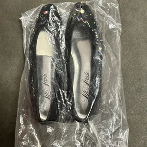 Life Stride Black Flats with Colorful Embroidery thumbnail 7