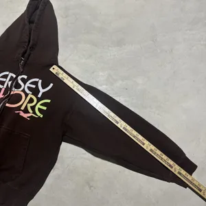 Hollister VTG Full Zip Hoodie Y2K Long Sleeves Women's SZ Small Jersey Shore Logo thumbnail 6