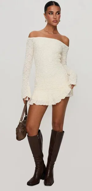 Long Sleeve Mini Dress thumbnail 1