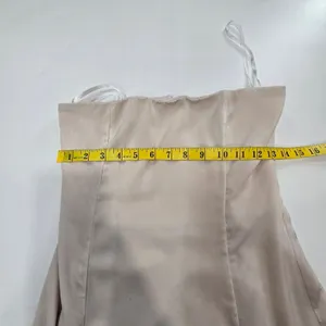 Lovers and Friends Micah Gown in Champagne Beige thumbnail 15