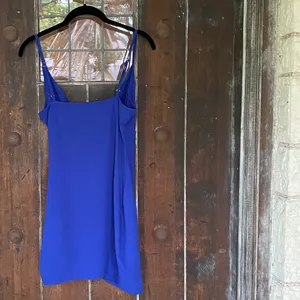 Superdown | Royal Blue Mini Dress Ruched thumbnail 2