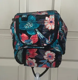 Lug Caddy Hanging Toiletry Bag in Resort Tropics Floral thumbnail 1