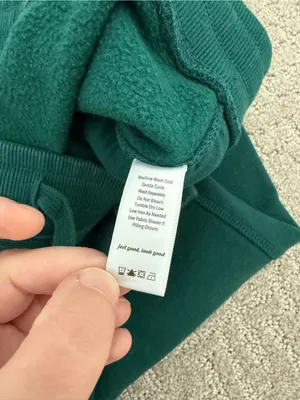 Richer Poorer Dark Green Drawstring Jogger Sweatpants Small thumbnail 7