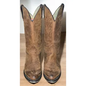 Durango Classic Womens Tan Full Grain Leather Western Boots 7 M RD4112 thumbnail 2