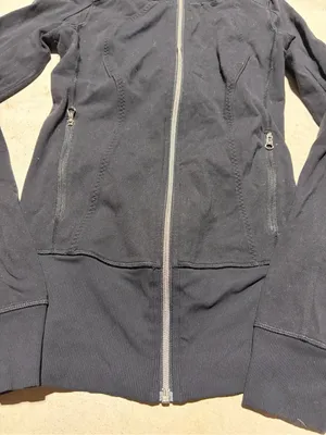 Lululemon Black Zip-Front Jacket sweatshirt thumbnail 5