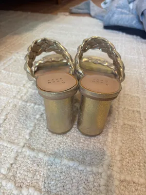 Gold target heels thumbnail 2