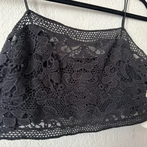 Free People Lyra Lace Bralette Black Size Medium thumbnail 5