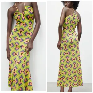Zara geometrical jacquard knit dress NEW thumbnail 2