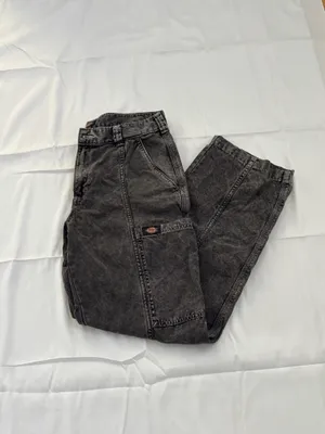 Women’s 26R Dickies Acid Wash (Black/Grey) Cargo Pants thumbnail 6