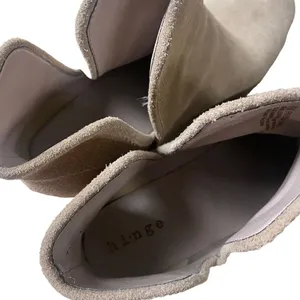 9.5 Hinge Perforated Heeled Ankle Bootie thumbnail 8