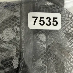 POL Womens Gray Floral Sheer‎ Lace Mesh Long Sleeve Top JFT676 Size Medium thumbnail 8