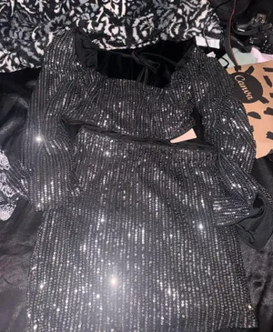 Matching Two Piece Set Black Size XS thumbnail 1