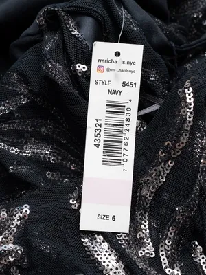 R&M Richards - Two-Tone‎ Sequin Sheath Cocktail Dress thumbnail 4