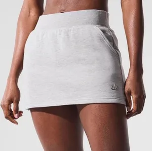 Alo Yoga Accolade Skirt Athletic Heather Grey XS thumbnail 1
