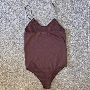 Charlotte Russe Streetwear Society Brown Bodysuit thumbnail 3