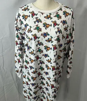 Vintage nite mates sleepwear medium White thumbnail 1