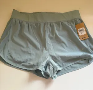 NWT Asics 2-in 1 Running Shorts Womens Size XL Gray thumbnail 1