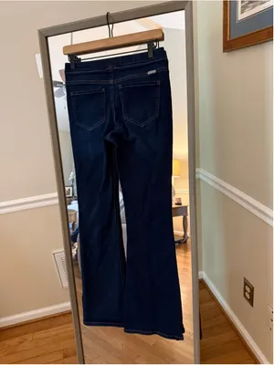 Women's Kancan Flare Jeans Size 5 Blue thumbnail 3