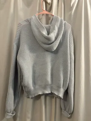 grey sweater jacket Gray Size XS thumbnail 2