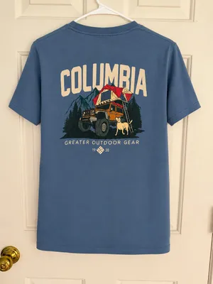 Columbia Blue Graphic Tee thumbnail 1