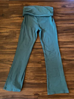 Free People Movement Aced It Flare | Size: L | Green thumbnail 6