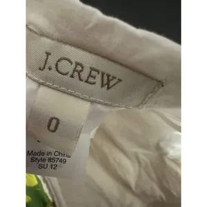 J.Crew Floral Silk Strapless Dress Women‎ Sz 0 Cocktail Tea Party Summer Bridal thumbnail 5