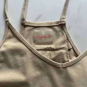 Free People Movement Hot Shot Mocha Latte Jumpsuit Oversize Loungewear thumbnail 3