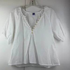 Old Navy White Blouse thumbnail 1
