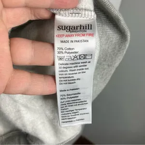 NWT‎ Sugarhill Brighton Alanis tiger sweatshirt multicolor size 10 thumbnail 5
