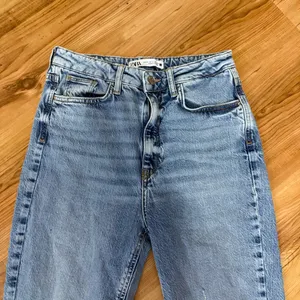 Zara Blue Denim Jeans thumbnail 7