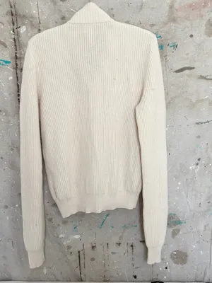 Tory Burch Cashmere Ribbed Cardigan thumbnail 7