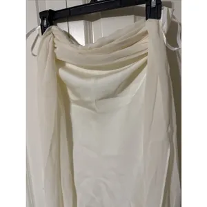 Women's NWT Hello Molly Cream Satin Mini Dress Size 4 Coquette thumbnail 2
