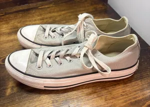 Converse Gray Sneakers W9/M7 thumbnail 1