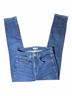 Good American Dark Indigo Ankle Skinny Jeans - Women thumbnail 6