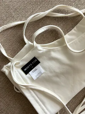 White Fox Cropped Top thumbnail 4