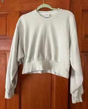 Aritzia TNA Cropped Sweatshirt thumbnail 1