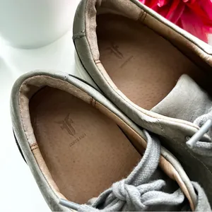 Frye Tan Leather Sneakers 7.5 thumbnail 5