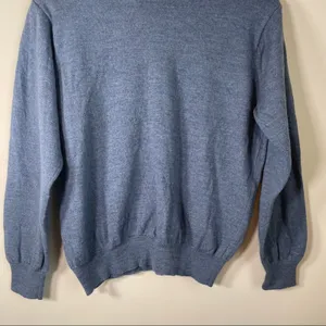 Fiesole‎ Gray Wool Long Sleeve Sweater Size M thumbnail 3