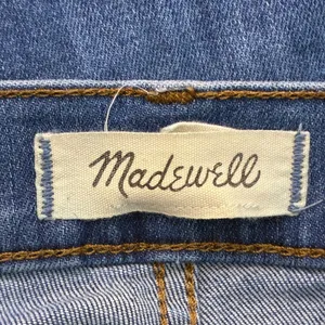 Madewell Cali Demi-Boot Solid Jeans Blue High Rise Stretch Denim Size 10 thumbnail 6