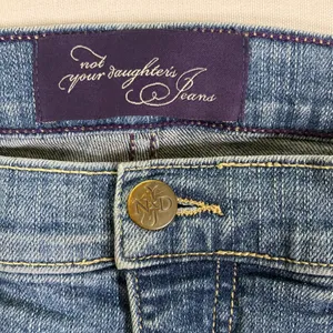 NYDJ Not Your Daughters Jeans Blue Straight Leg High Rise Denim USA Size 8 thumbnail 4