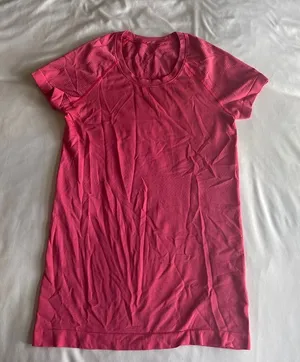 Lululemon Swiftly Pink Red Tee thumbnail 1