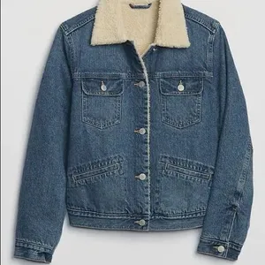 Gap Vintage Sherpa-lined Denim Jacket thumbnail 1