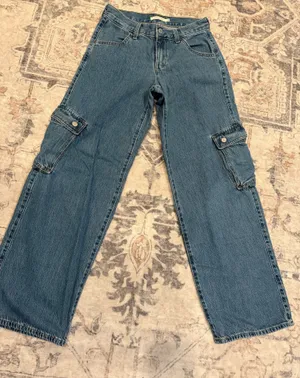 Levi’s Super Low Jeans cargo Y2K thumbnail 1