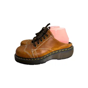 Dr. Martens Chunky Leather Clogs Platform Vintage 1A06 Women's Size UK 7 US 9 thumbnail 7