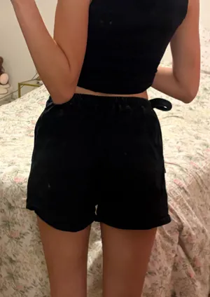 Black Jean Skort Boutique thumbnail 1