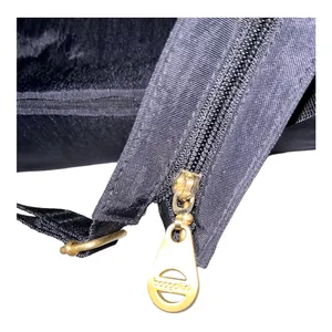 Bagatelle Black Nylon Backpack with Gold-Tone Hardware thumbnail 4